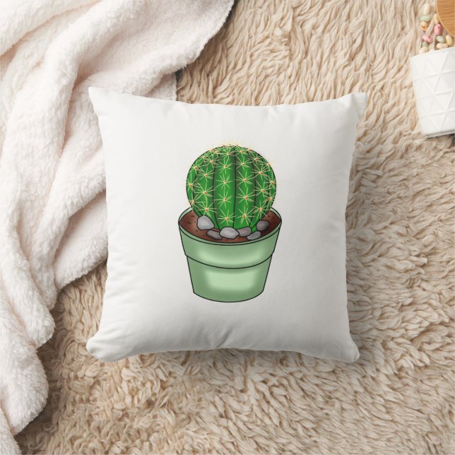 Almofada Cactus Torna Perfeito | Planta (Cobertor)