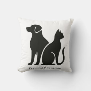 Almofada Cães e Gatos Boho design