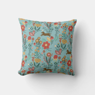 Almofada Cães e Gatos da Flor de Outono