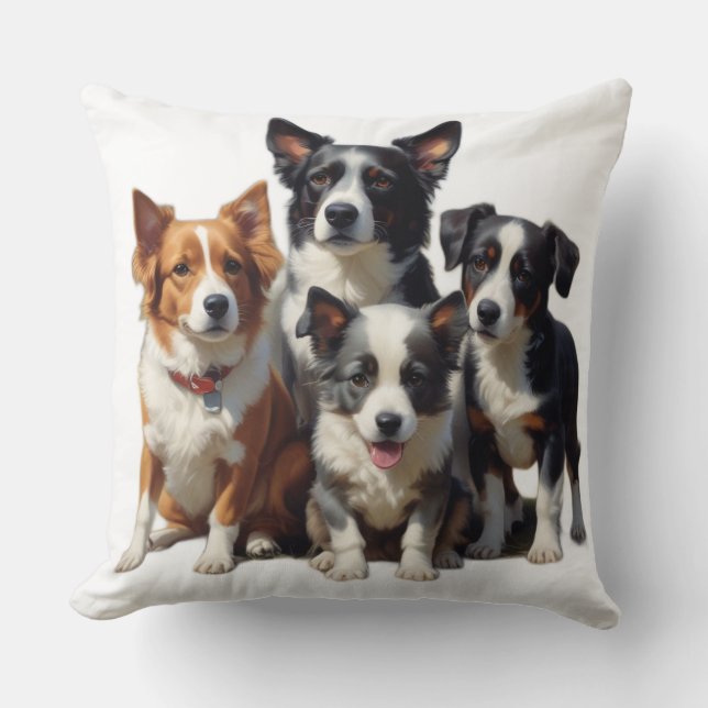 Almofada Cães Pequenos Adoráveis (Frente)