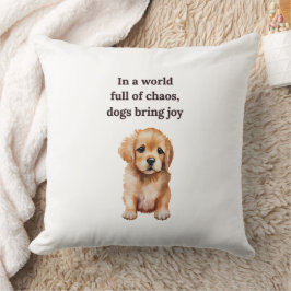 Almofada Cães Tragam Joy Puppy