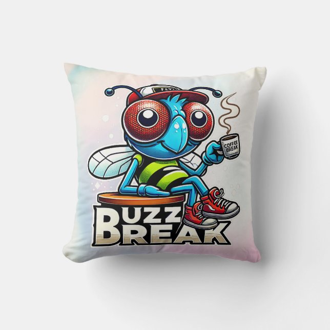 Almofada Café Break Buzz (Frente)