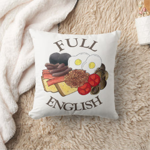Almofada Café da Manhã em Inglês, Reino Unido, Comida Cuisi