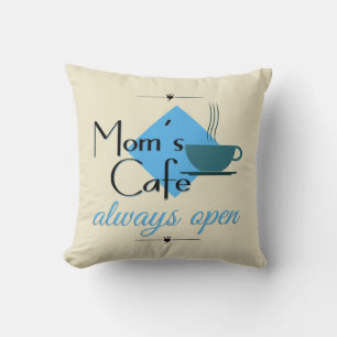 Almofada Café de mãe sempre aberto