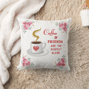 Almofada Café e Amigos a mistura perfeita