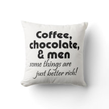 Café engraçado, chocolate e homens citam