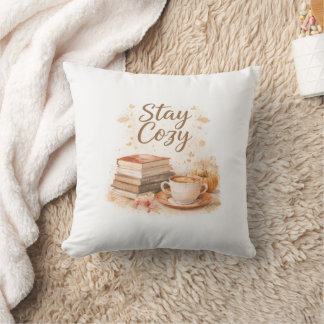 Almofada Café & Livros Estética | Fique Aconchegante Almofa