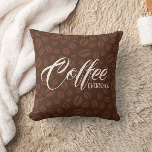 Almofada Café Todos Os Dias. Decoração do Travesseiro decor
