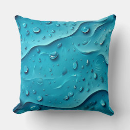 Almofada Cai no padrão oceânico