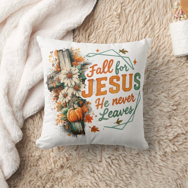 Almofada Cair Por Jesus... (Cobertor)