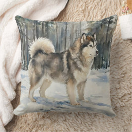 Almofada Caixa de Lembranças do Alaskan Malamute
