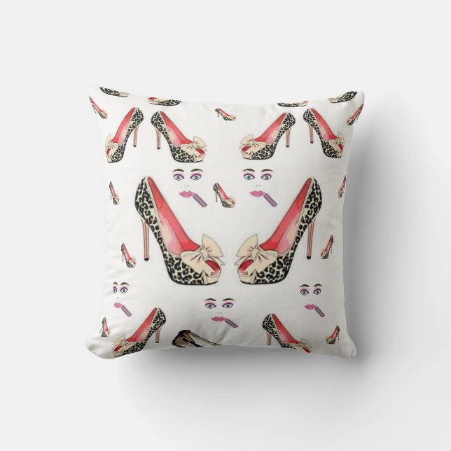 Almofada Calçados do travesseiro decorativo (Frente)
