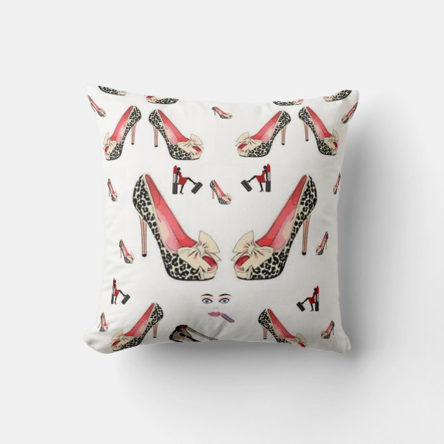 Almofada Calçados do travesseiro decorativo (Frente)