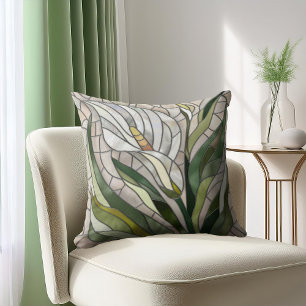 Almofada Calla Lily Mosaic Art