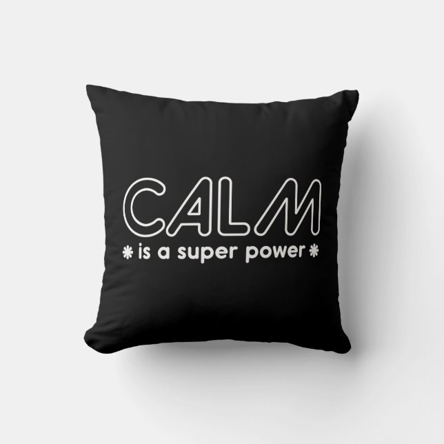 Almofada Calma É Uma Superpotência (Frente)