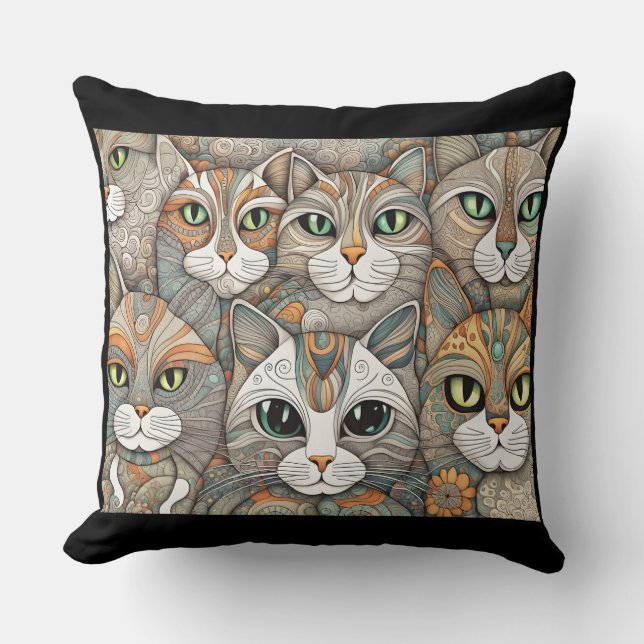 almofada calmante para gatos (Frente)