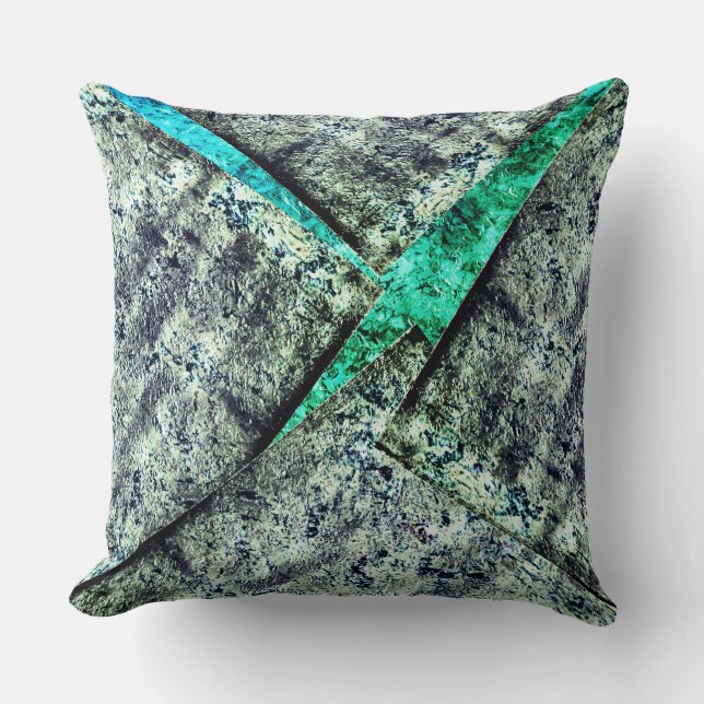 Almofada Camada desorganizada russa de carbono sobre a aqua (Frente)