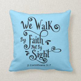 Almofada Caminhamos Por Fé