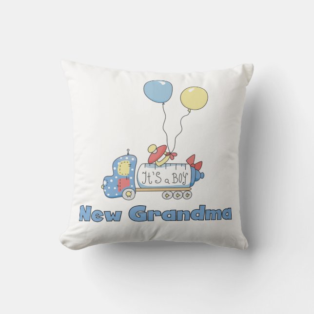 Almofada Caminhão novo da avó é presentes de um menino (Frente)