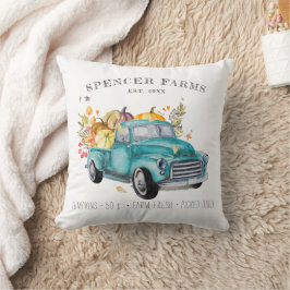 Almofada Caminhão Personalizado de Colheita Vintage Fazenda