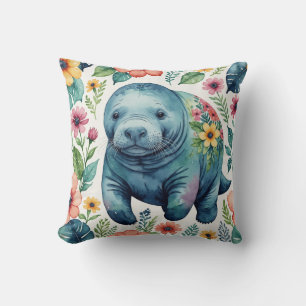 Almofada Camisa de bebê Manatee