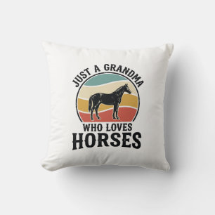 Almofada Camisa de desenho de gravura vintage da vovó ama c
