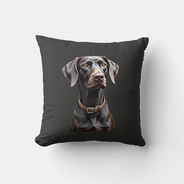 Almofada Camisa engraçada de Pointer para Mãe Pai amante de (Frente)
