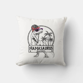 Almofada Camisa Mamasaurus Mamãe T rex Dino Divertido Nome