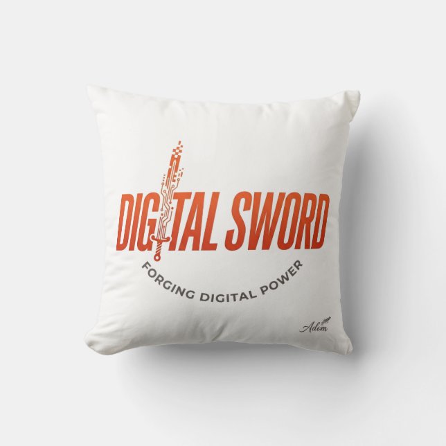 Almofada Camisa Manga Longa Digital Sword (Frente)