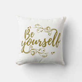 Almofada Camiseta Be Yourself