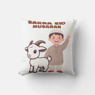 Almofada Camiseta de celebração do Eid para crianças - Bakr