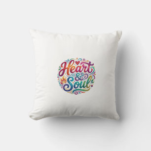 Almofada Camiseta Heart & Soul – Amor Inspirador & Paixões