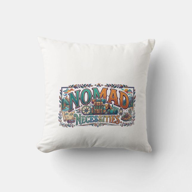 Almofada Camiseta Nomad Necessities (Frente)