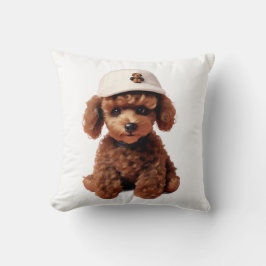 Almofada Camiseta Poodle Xícara