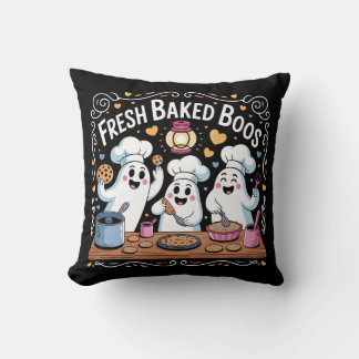 Almofada Camiseta Vintage de Halloween Fresh Baked Boos