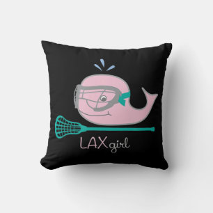 Almofada Camisetas de Lacrosse para raparigas Máscara de Ba