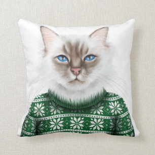 Almofada Camisola do gato do gatinho