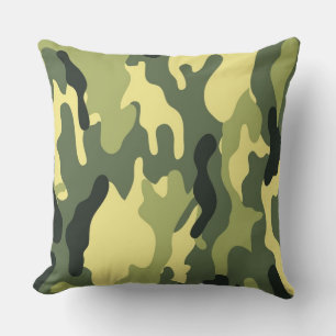 Almofada Camo Camping Hunting Green Camouflage