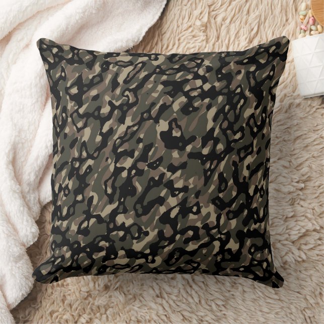 Almofada Camo Escuro (Cobertor)