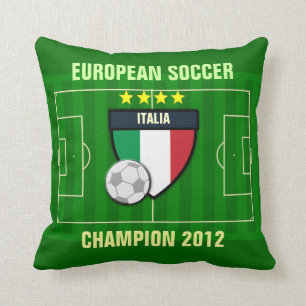 Almofada Campeão 2012 do futebol de Italia Italia