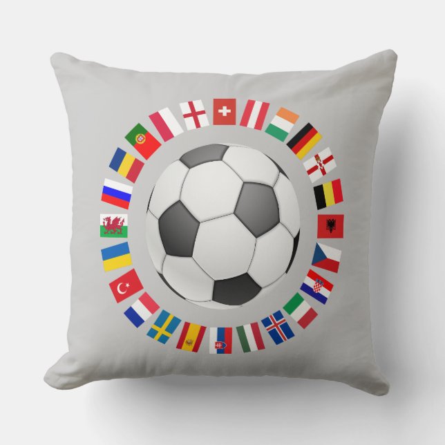 Almofada Campeonato Europeu de Futebol de 2016 (Frente)