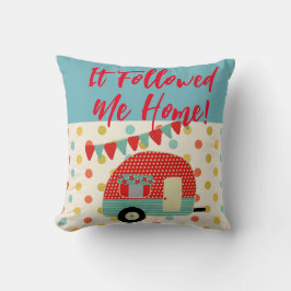 Almofada Camper Caravan Diz que me seguiu até casa.
