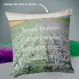 Almofada Campo Cabbage: verde&roxo