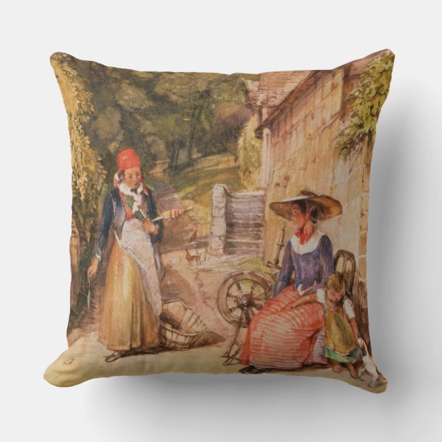 Almofada Camponeses da Floresta Negra (Frente)