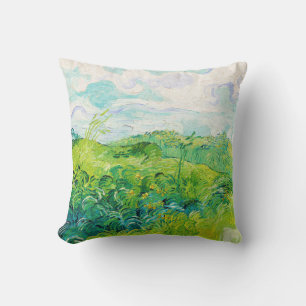 Almofada Campos de Trigo Verde, Van Gogh