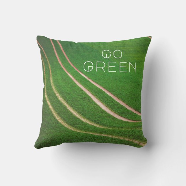 Almofada Campos verdes (Verso)