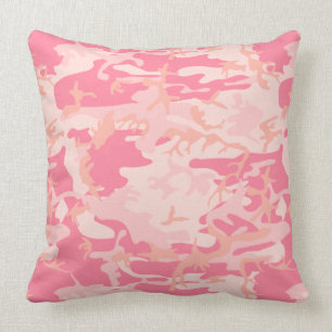 Almofada Camuflagem Rosa