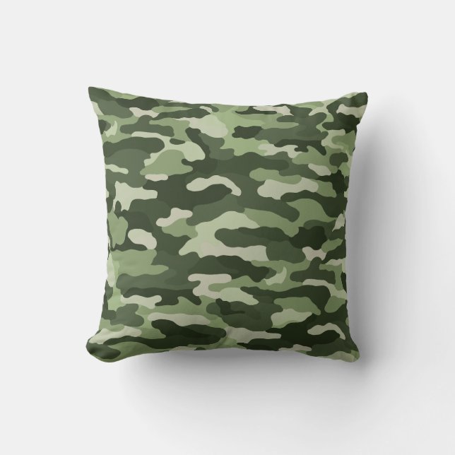 Almofada Camuflagem Verde (Frente)