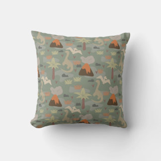 Almofada Camuflar Dinossauros e Vulcões
