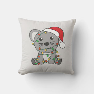 Almofada Camundongos de Natal de Rato